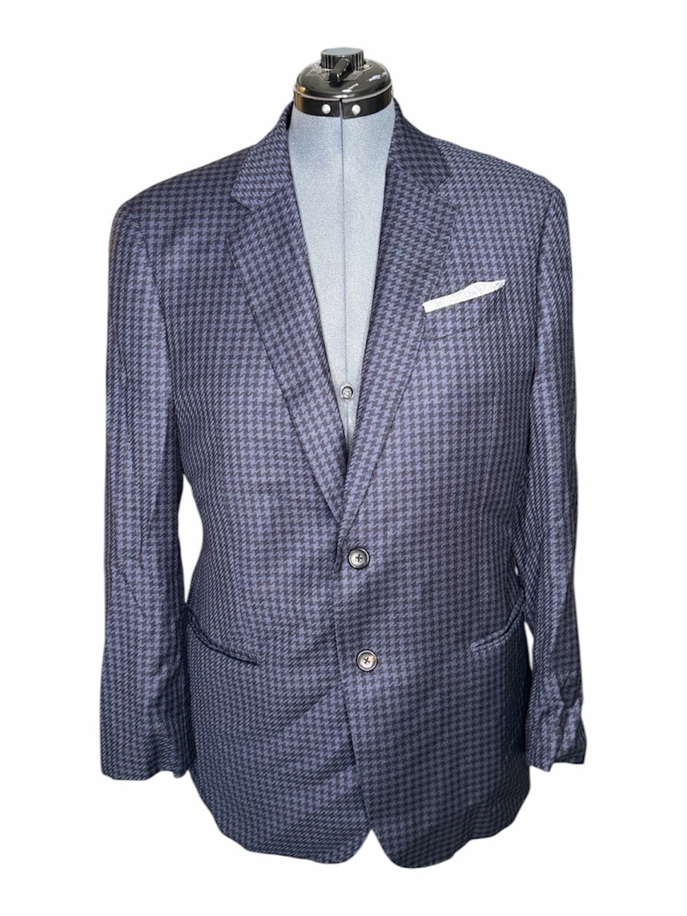 Emporio Armani Blazer Mens 52R Blue  2 Button